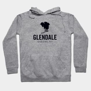 Glendale, Queens - New York (black) Hoodie